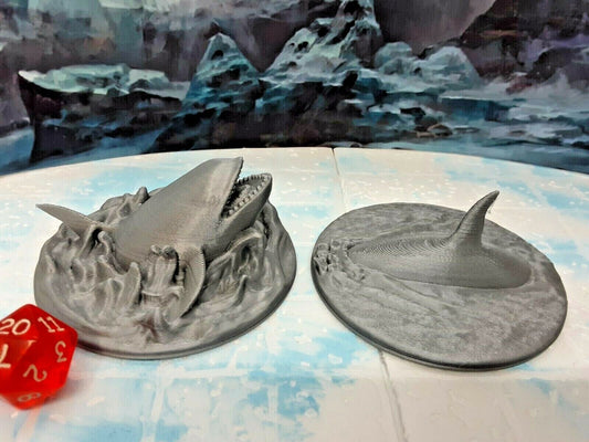 Killer Orca Whales Miniature Mini Figure Tabletop Game Piece Dungeons & Dragons