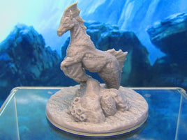 Hippocampus Sea Horse Monster Mini Miniature 3D Printed Figure Model 28/32mm