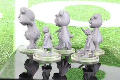 5pc Goldilocks Star Player Mini Miniature Player Blood Fantasy Football Bowl