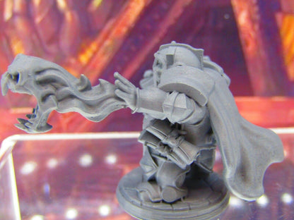 Nurin the Adverse Spellcasting Soldier Dwarf Mini Miniature 3D Printed Model DnD