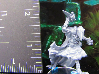 Corvian Skeletal Raven Crow Birdman Daggers C Mini Miniature Model Character