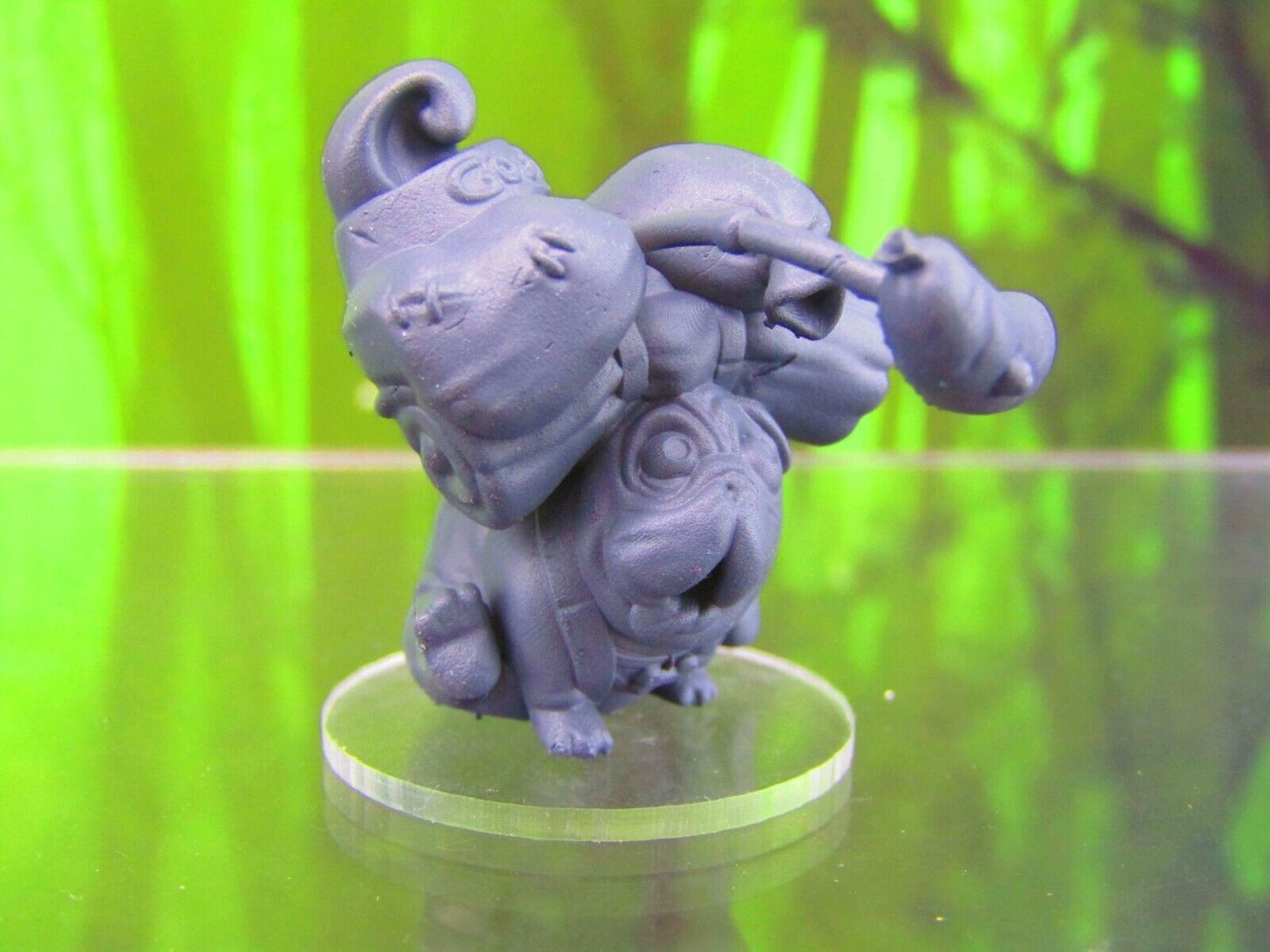 Pug Packdog Companion Pet Familiar Mini Miniature Figure 3D Printed Model