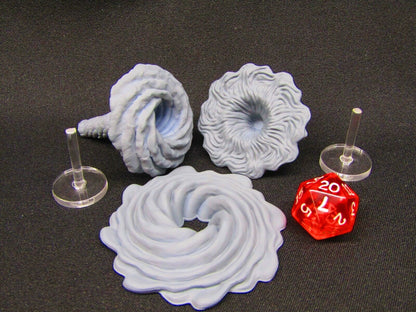 Wormhole Blackhole Portals Lot 3 Piece Space Set Starfinder Fleet Scale Starship