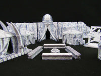 
              Barbarian Village Camp Set Scatter Terrain Scenery 3D Printed Mini Miniature
            