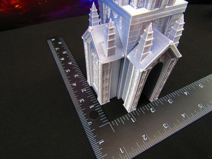 Modular Mausoleum 7pc Tomb Grave Set for Graveyard / Cemetery Scatter Terrain