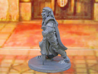 
              Dark Elf Warrior Dual Wielding Swordsman Mini Miniature Figure 3D Printed Model
            