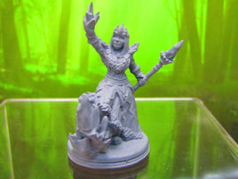 Good Witch Sorceress Female Wizard Enchantress Mini Miniature 3D Printed Model