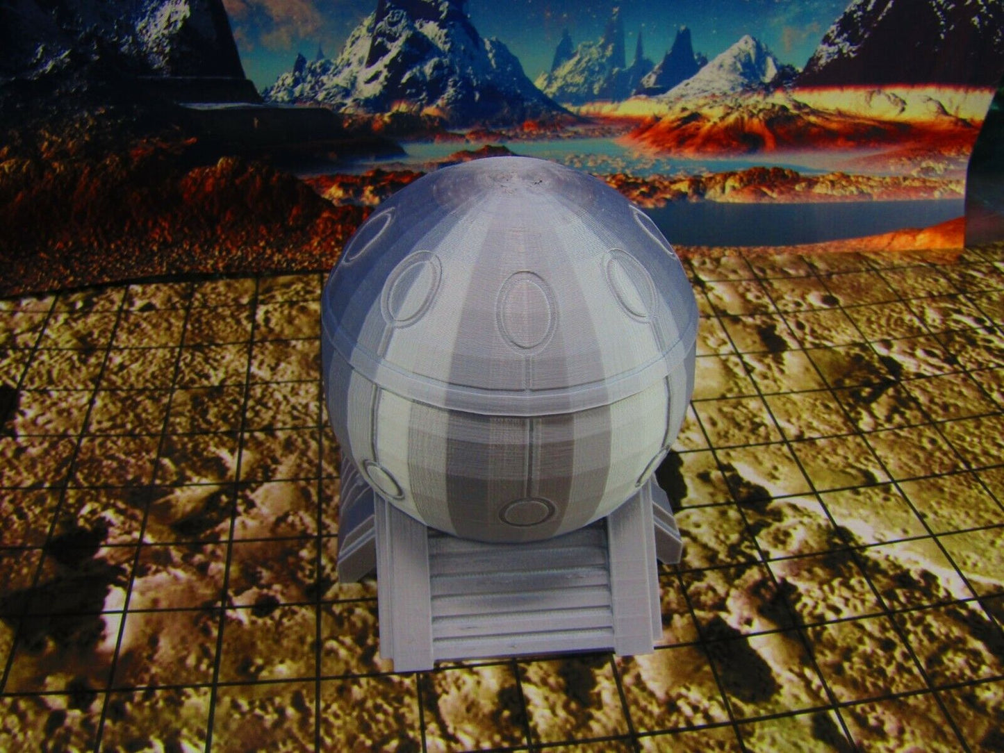 Omnisphere Retro Alien Spaceship UFO Scatter Terrain Scenery Mini Miniature