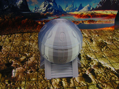 Omnisphere Retro Alien Spaceship UFO Scatter Terrain Scenery Mini Miniature