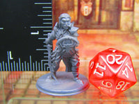 
              Dark Elf Warrior w/ Sword & Shield Mini Miniature Figure 3D Printed Model
            