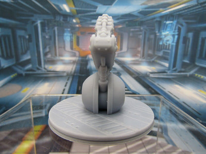War Modded Factory Droid Battle Robot Mini Miniature 3D Printed Figure Model