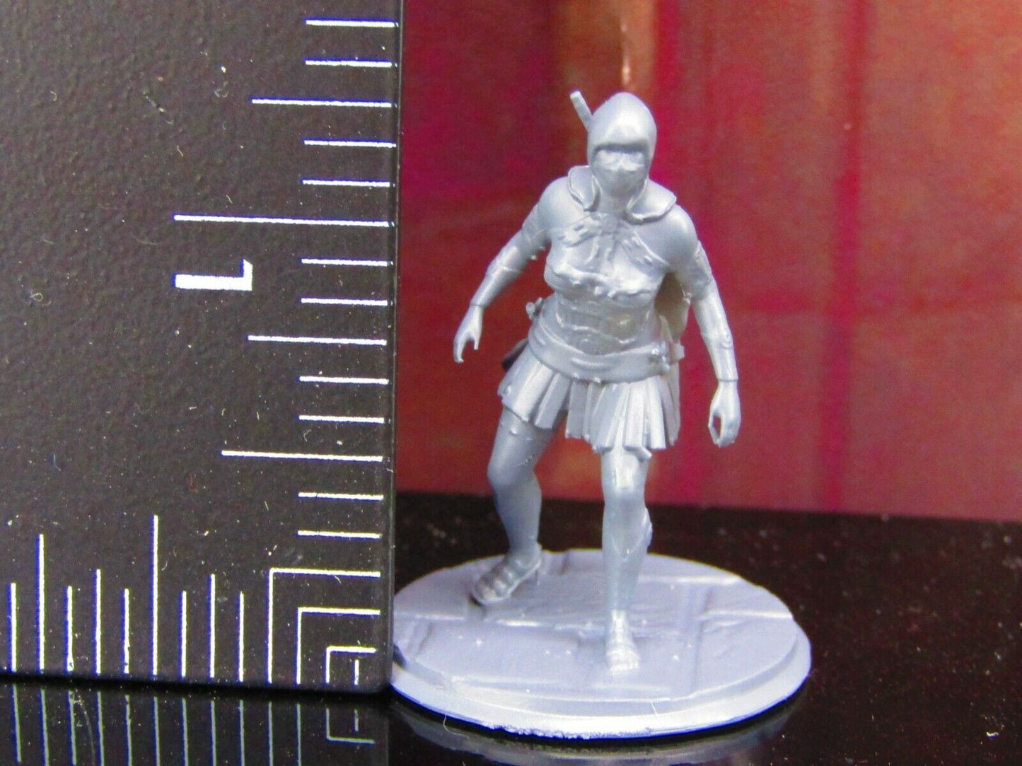 Female Rogue Assassin Mini Miniature Model Character Figure 28mm/32mm Scale