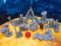 
              9pc Sea Floor Coral and Shipwreck Scatter Terrain Scenery
            