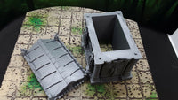 
              Cemetery Mausoleum Tomb Model Dungeons & Dragons 28mm Scatter Terrain Miniature
            