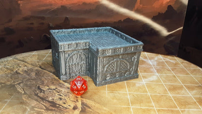 Small Arabian Desert House Removable Roof House Scatter Terrain Tabletop Scenery