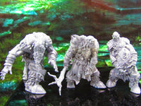 
              3pc Giant Zombie Grave Brute Monster Set Mini Miniature Model Character Figure
            