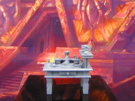 Alchemist Mad Scientist Workshop Desk Scatter Terrain Scenery Mini Miniature