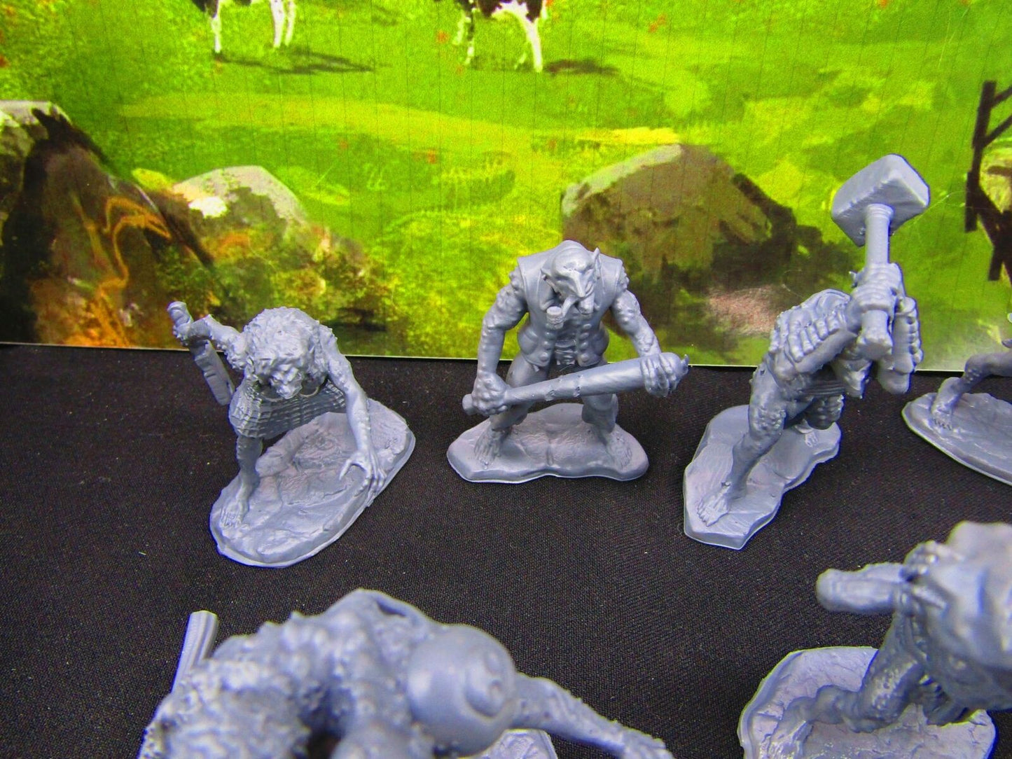 13 Trolls Monsters Lot Set  Mini Miniature Model Character Figure