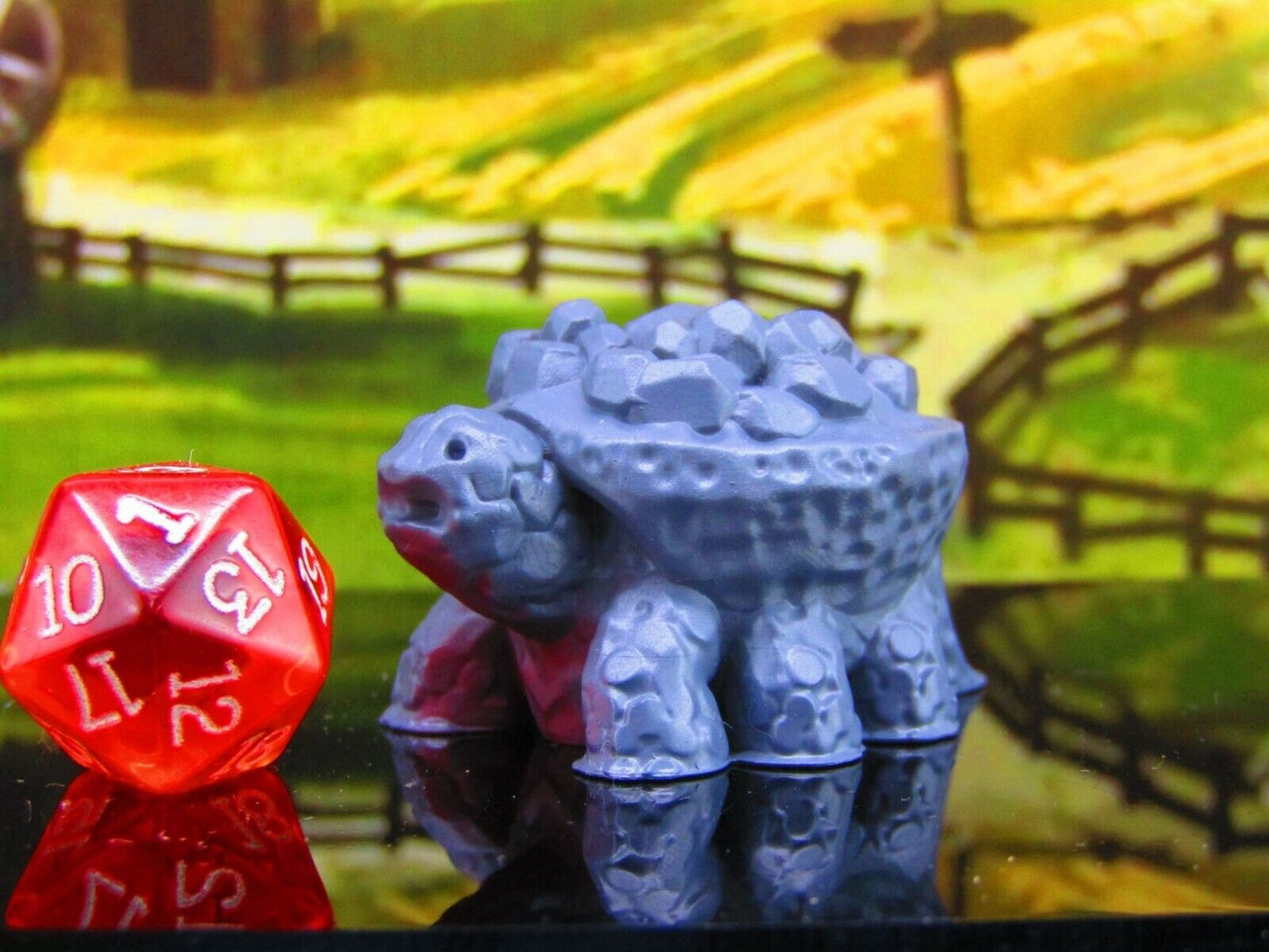 Clod Dirtle Earth Elemental Dirt Pack Turtle Mini Miniature Model Character