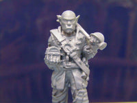 
              Half Orc Pirate W/Treasure Chest Mini Miniature Figure 3D Printed Model 28/32mm
            