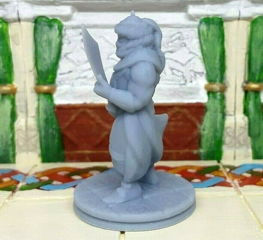 Palace Soldier Guard Fighter w Sword Mini Miniature Figure 28-32MM Resin Printed