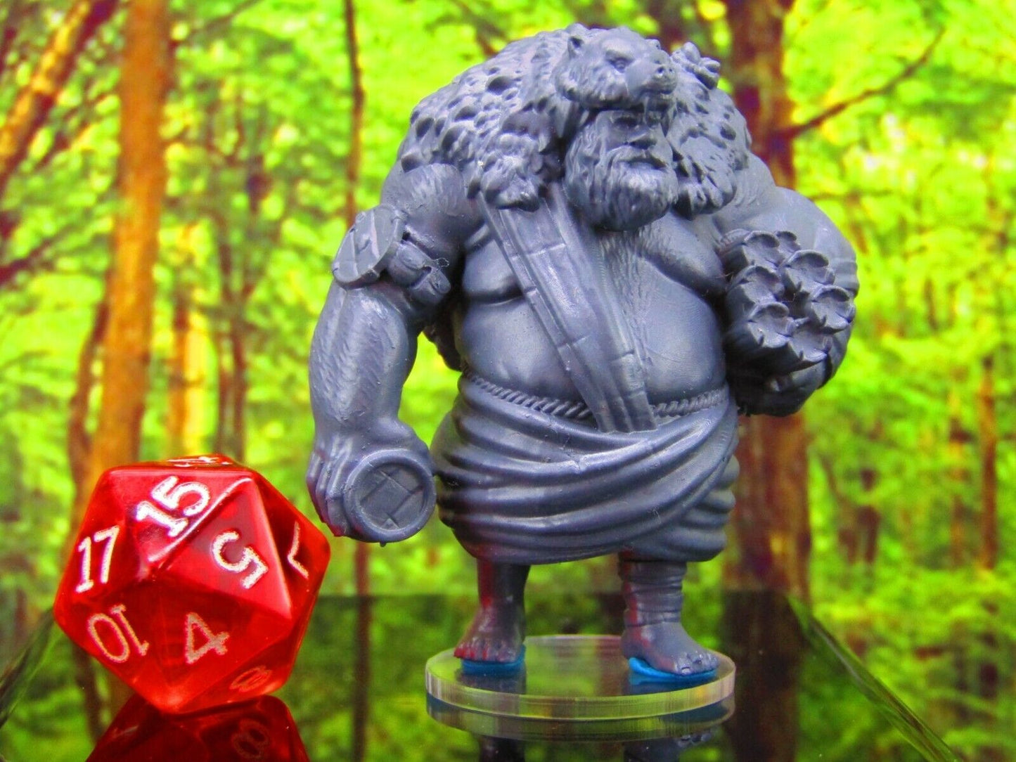 Hill Giant Mini Miniature Model Character Figure 28mm/32mm Scale RPG Tabletop