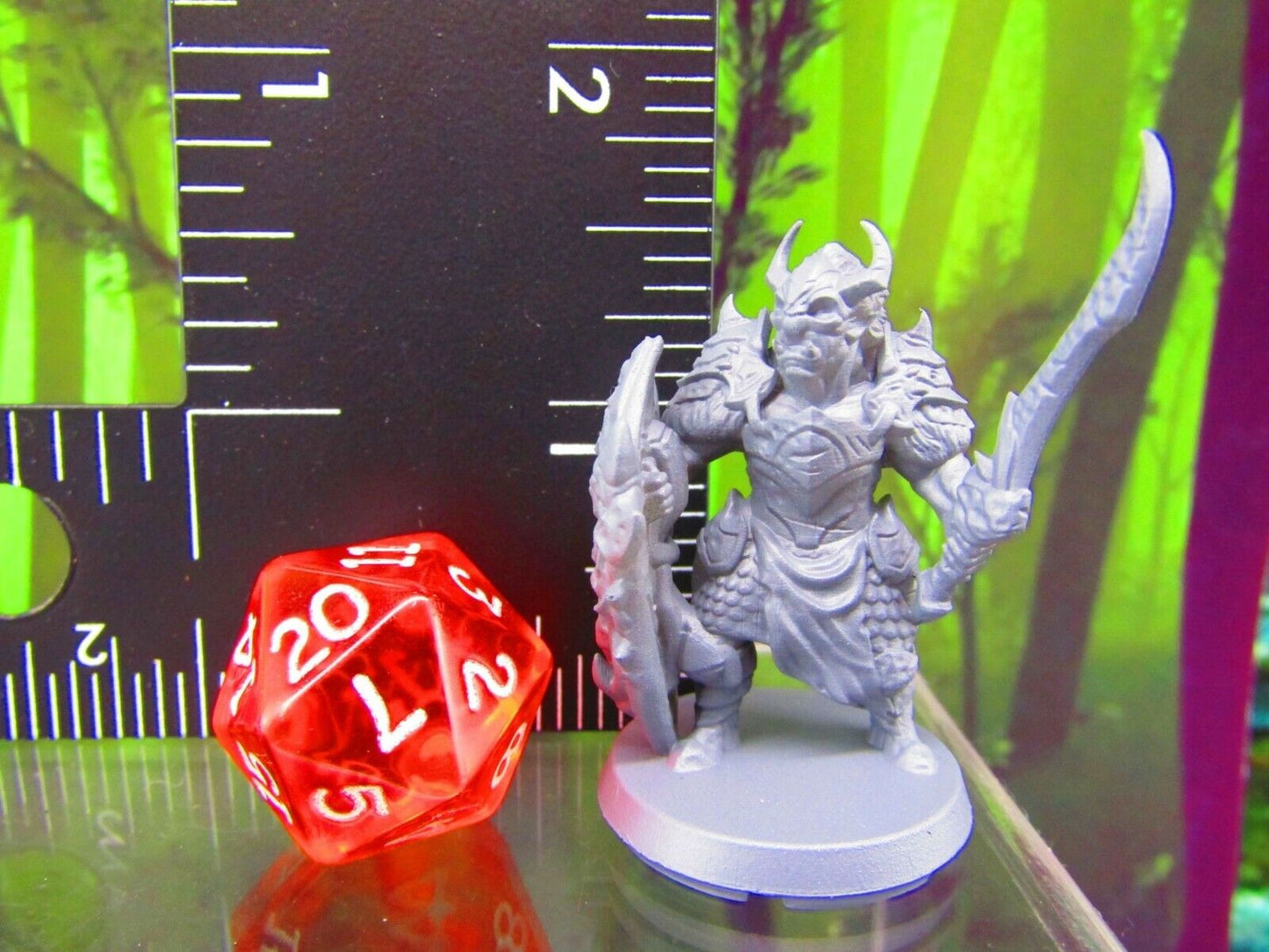 4pc Orc Warparty Mini Miniatures 3D Printed Resin Model Figure 28/32mm Scale RPG