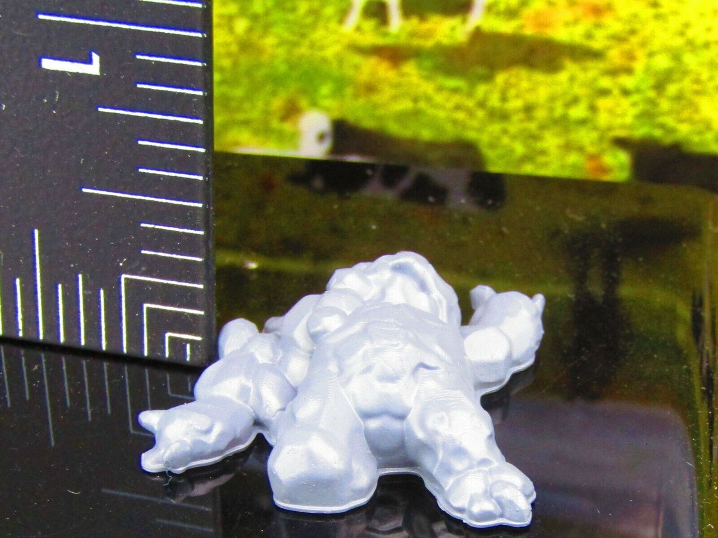 Injured Dead Earth Elemental Dirt Folk Mini Miniature Model Character Figure