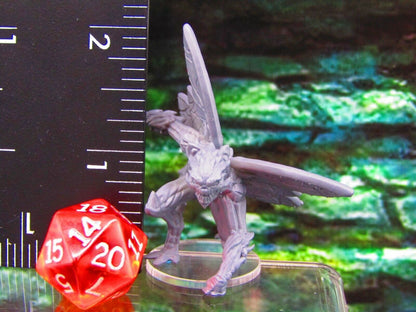 Bone Demon Monster Pose B Mini Miniature Figure 3D Printed Model 28/32mm Scale