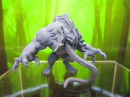 Reptilian River Lake Stalker Monster Mini Miniature 3D Printed Model 28/32mm