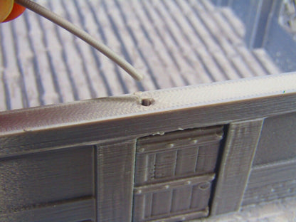 Furnished Bar Tavern Building w/ Patrons Scatter Terrain Scenery 3D Printed Mini