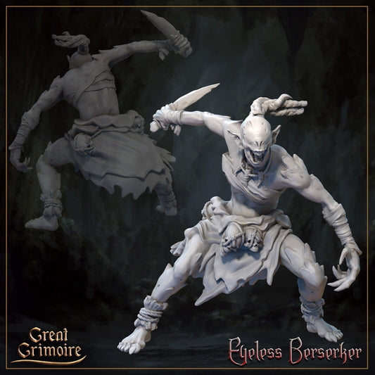 Eyeless Berserker Mini Miniature Model Figure RPG Tabletop Gaming D&D etc