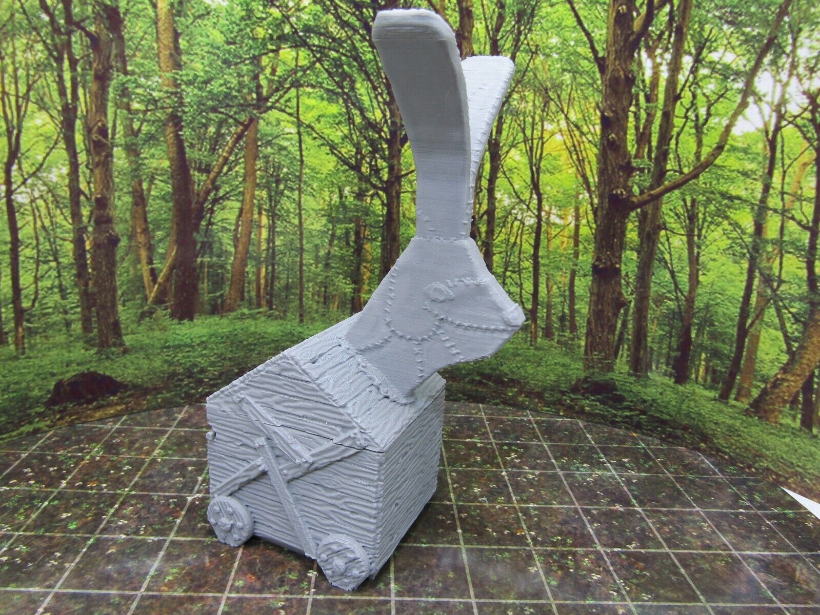 Trojan Siege Rabbit Miniature Mini Scenery Terrain 3D Printed Model D ...