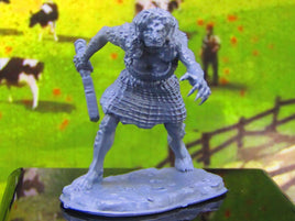 Female Troll Hag W/ Butcher's Cleaver Monster Encounter Mini Miniature Model