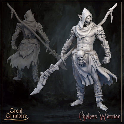 Eyeless Warrior Mini Miniature Model Figure RPG Tabletop Gaming D&D etc