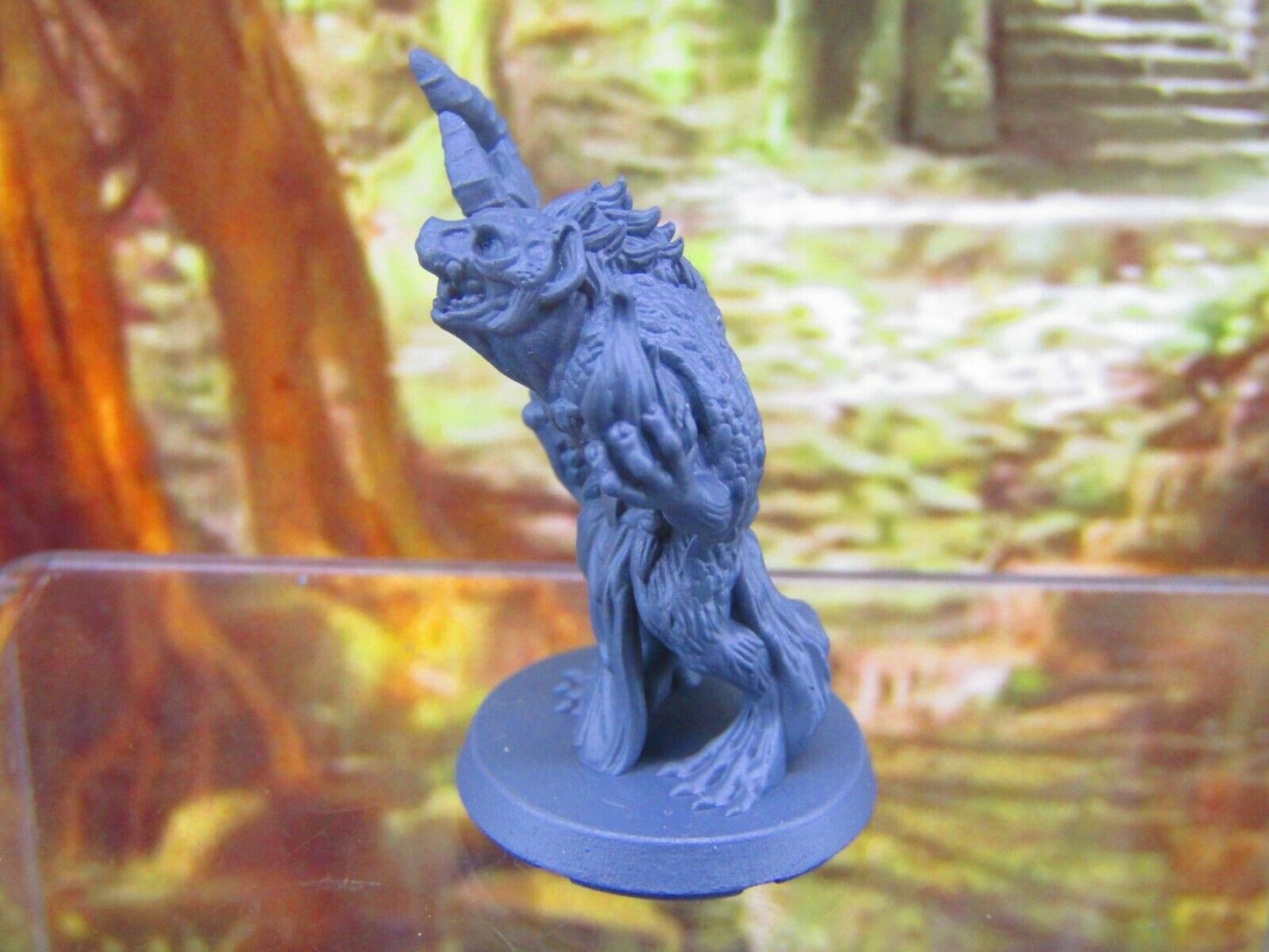 Gnoll Shaman Mage Mini Miniatures 3D Printed Resin Model Figure 28/32mm Scale