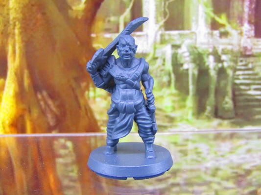 Human Fighter Player Character Mini Miniatures 3D Printed Resin Model Figure