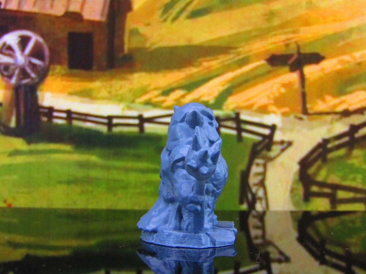 Clod Commander Earth Elemental Dirt Folk Mini Miniature Model Character Figure