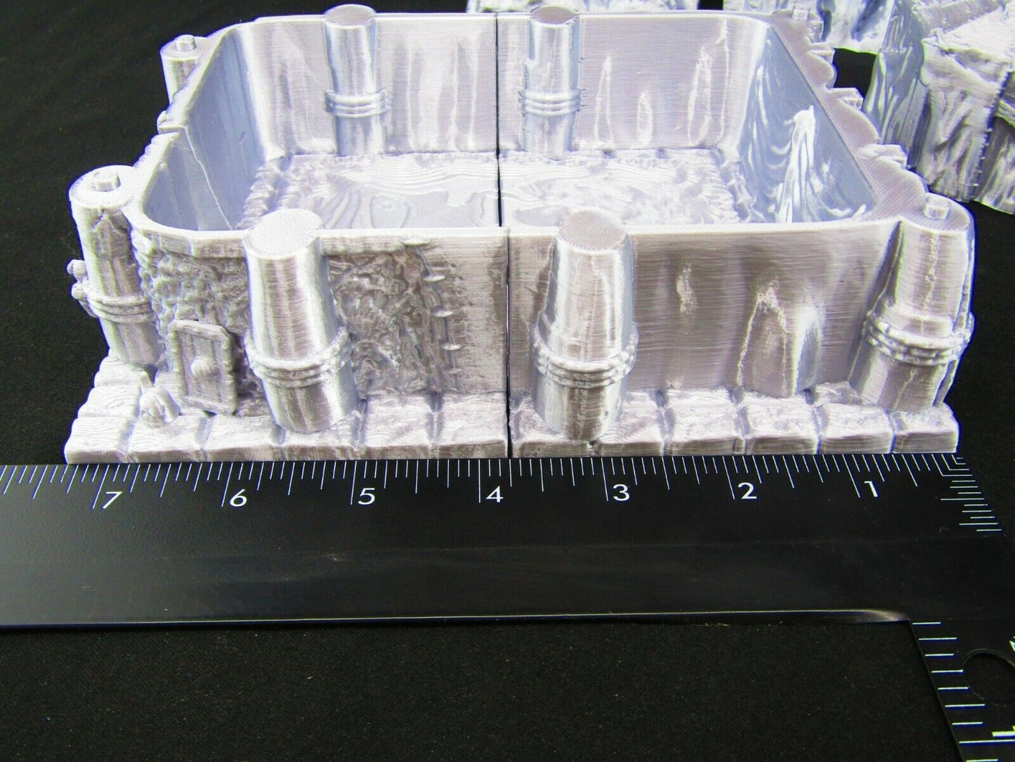 Barbarian Village Camp Set Scatter Terrain Scenery 3D Printed Mini Miniature