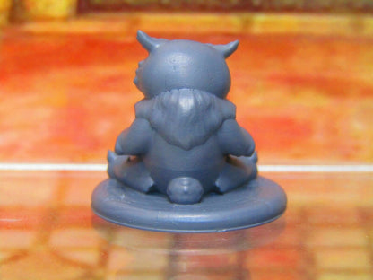 Baby OwlBear Owlcub Monster Companion Mini Miniatures 3D Printed Model 28/32mm