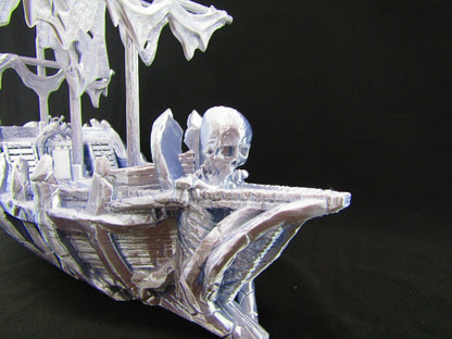 Devil's Scorn Undead Pirate Ship Haunted Boat Scatter Terrain Scenery 3D Printed