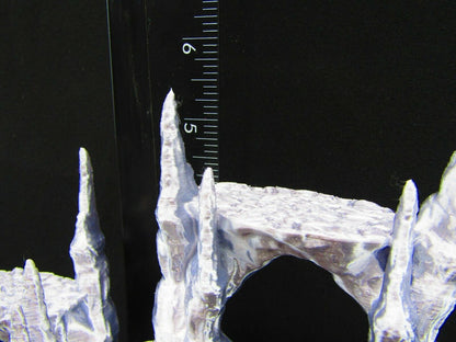 2pc Jagged Stone Perches / Walkways / Sniper Points Scatter Terrain Scenery