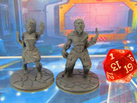 
              Alien Zombie Infected Space Mutants Pair Mini Miniature Figure 3D Printed Model
            