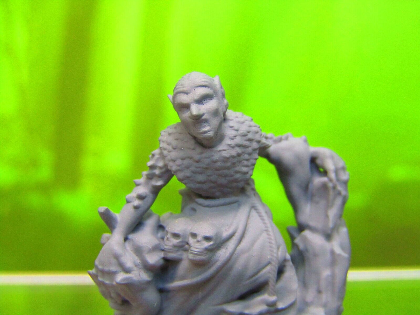 Evil Witch Sorceress Female Wizard Enchantress Mini Miniature 3D Printed Model