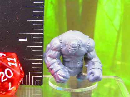 Goblin Brute Toughguy Monster Mini Miniature Figure 3D Printed Model 28/32mm
