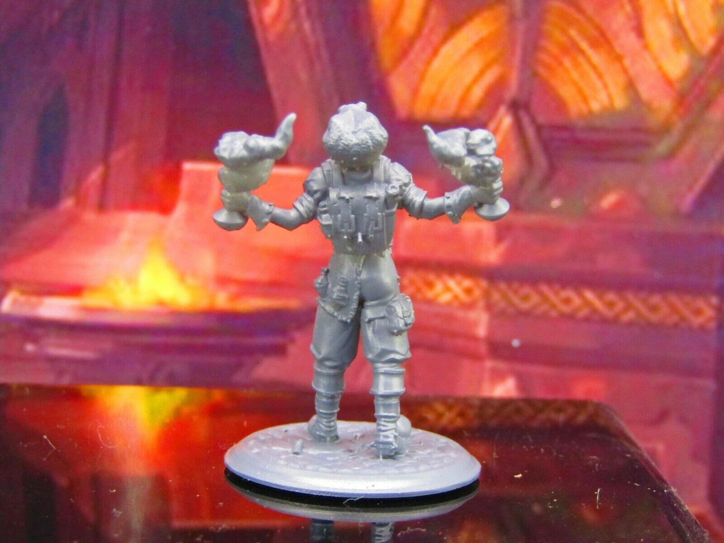 Female Alchemist Alchemy Mad Scientist Mini Miniature Model Character Figure