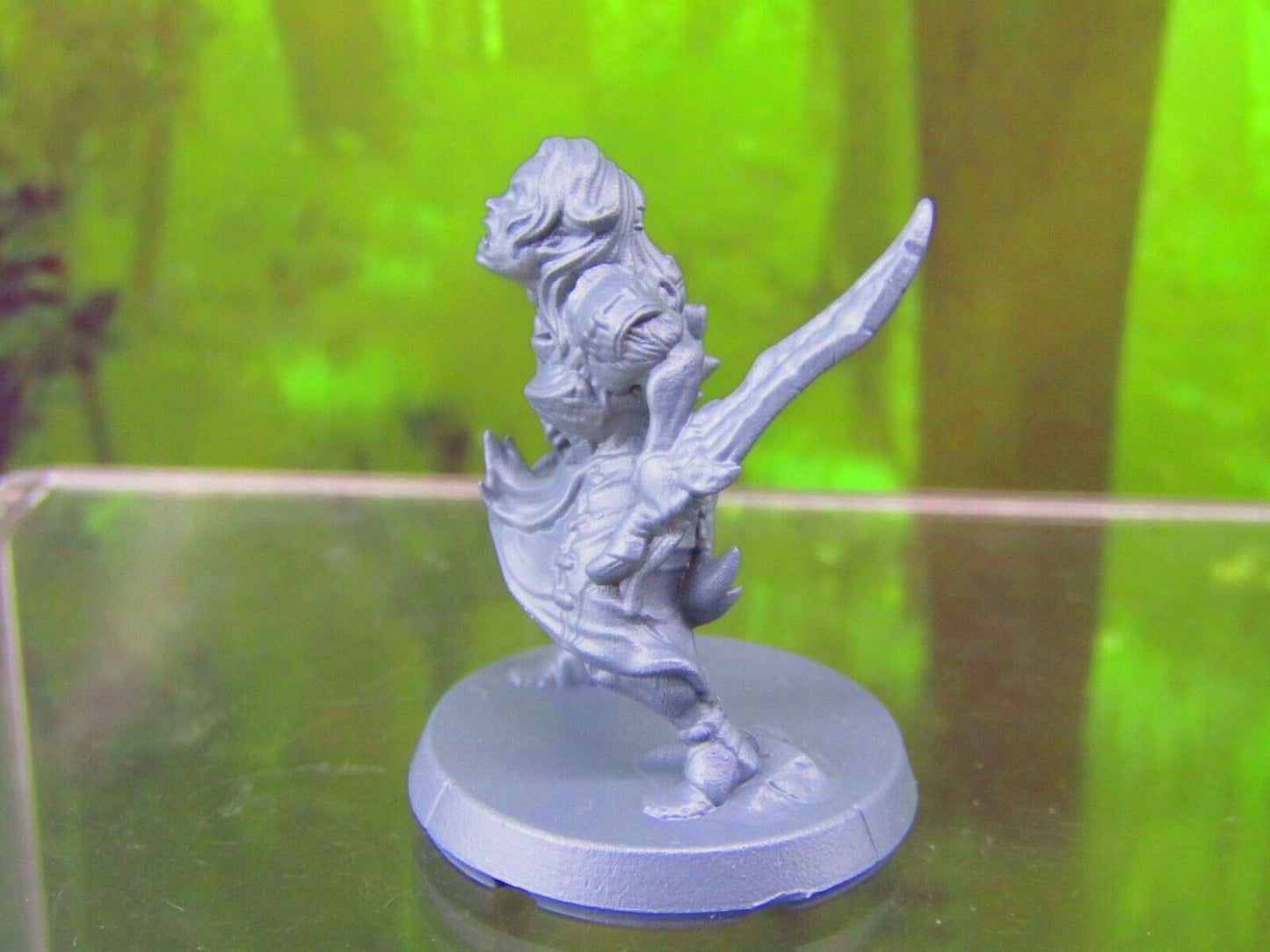 Female Orc Fighter Mini Miniatures 3D Printed Resin Model Figure 28/32mm Scale