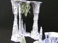 
              Wet Cavern Stalagmite Stalactite Set w/ Roper Monster Scatter Terrain Scenery 3D
            