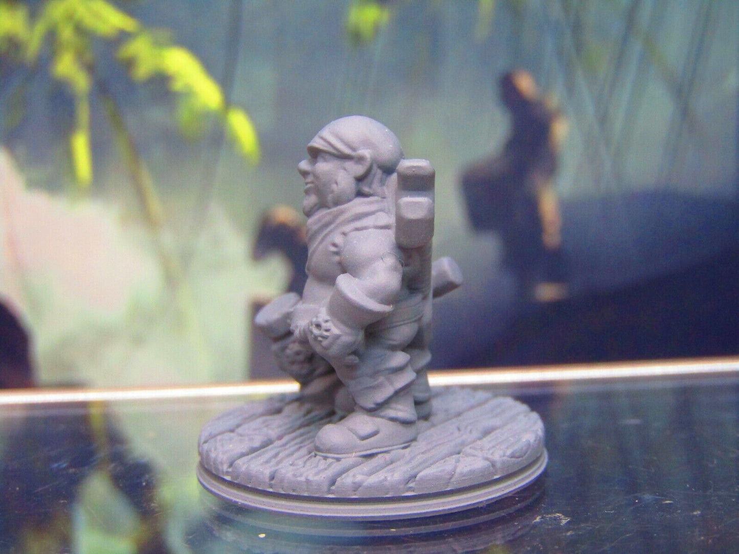 Sailor Pirate Mechanic Gnome Mini Miniature 3D Printed Model 28/32mm Scale