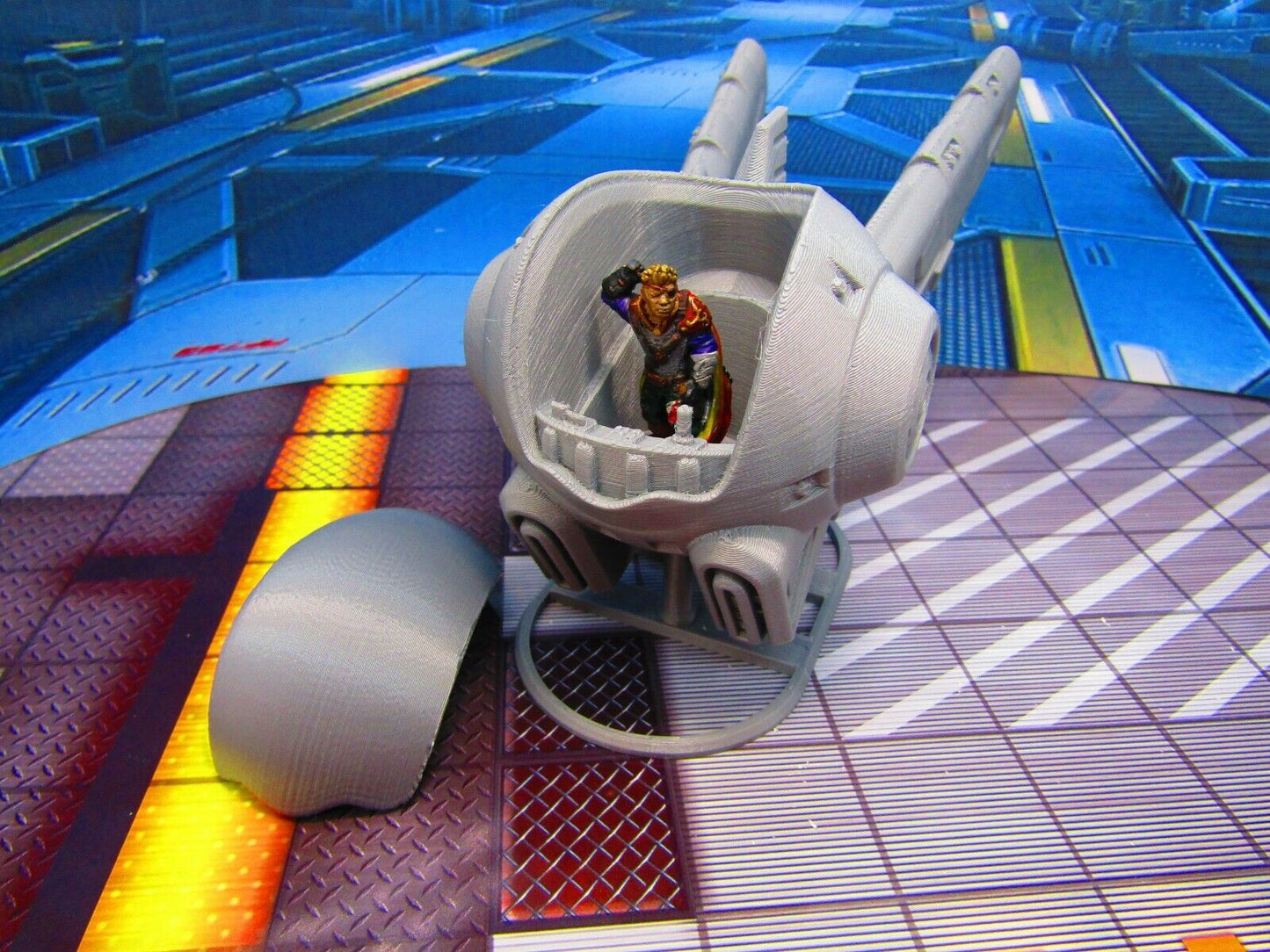 Personal Shuttle Pod Ship Miniature Mini Scatter Terrain Scenery